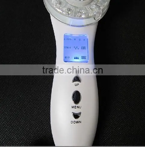 2015 China LED light therapy photon ultrasonic beauty machine