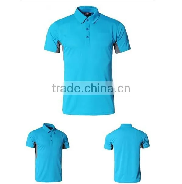 2014 men's short sleeve quick dry sport t-shirt