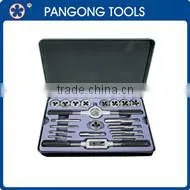 High quality 8 Pieces Coarse Thread Screw Extractor Set Threading Tool Set