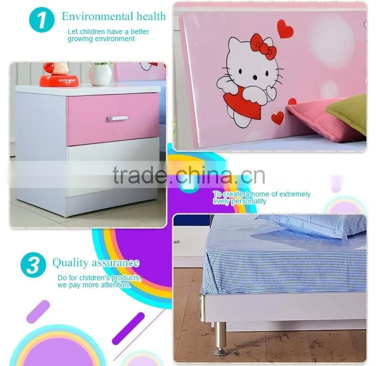 8863# Hello Kitty bed room furniture for kids