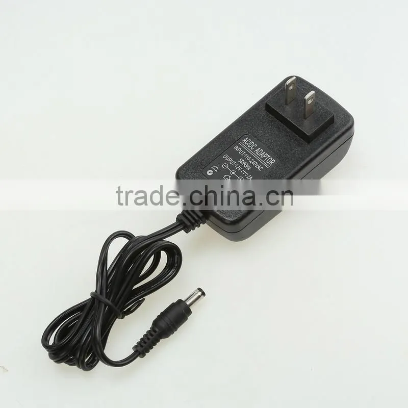 Wall mounted LED driver SAA CE approval 12V 1A AC DC Adapter