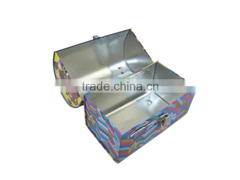 dome lunch box, dome metal box, dome container