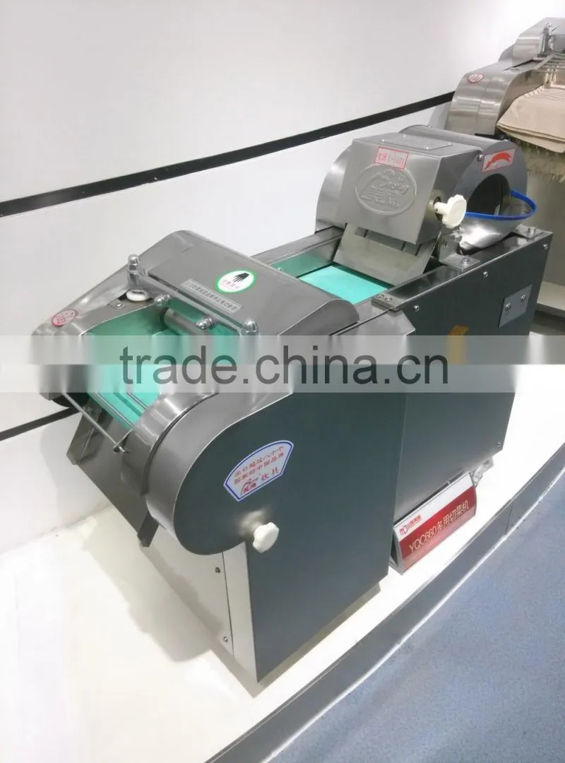 Commercial vegetable cutting machine