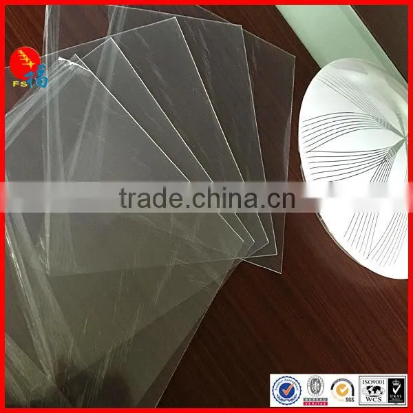 LED Light Diffusion Plate plastic transparent diffuser lampshad