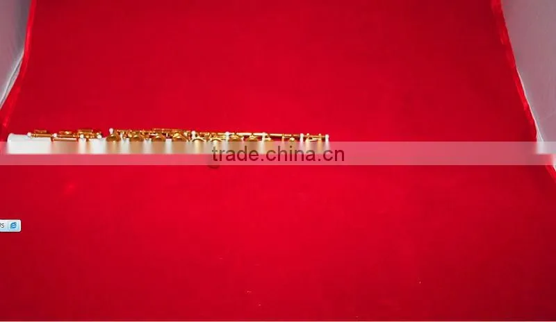 White lacquer phosphor copper flute