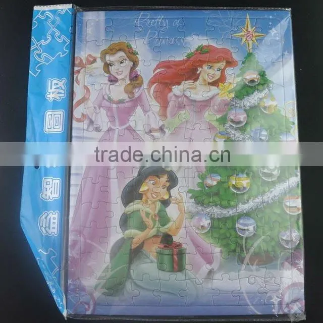 hot sell intelligence toy DIY paper puzzle