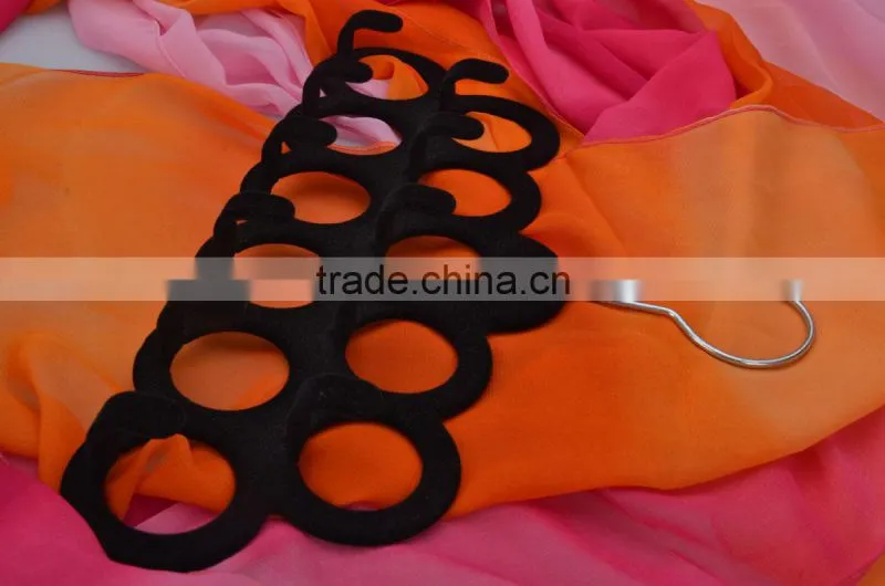 LEC-F5029 Plastic Tie Scarves Multi Hanger Holes Belt Ties Hangers