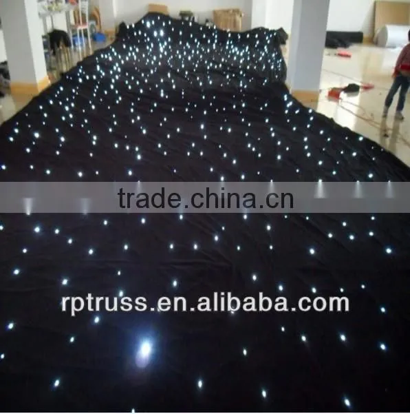 Width*height: 7mx5m pipe stands for Hanging up LED star drapes