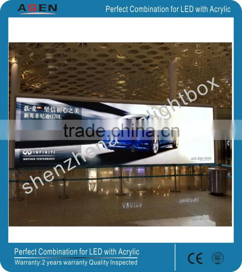 Outdoor Advertising Ultra Thin Fabric Light Box