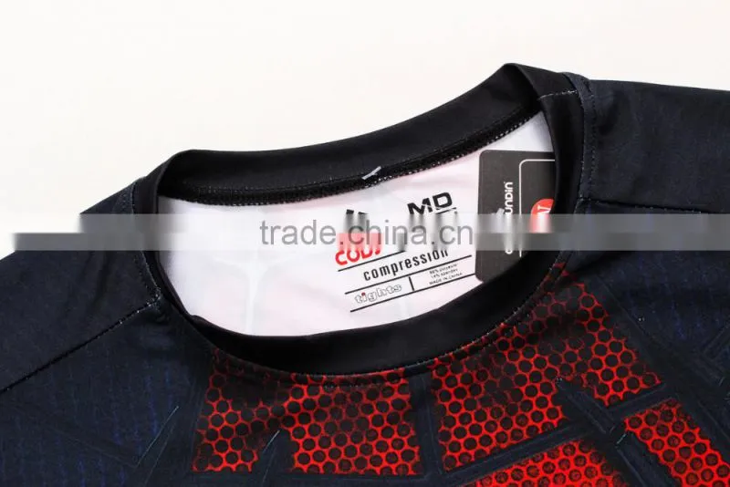 Summer Compression 3d T-shirt Superman Spiderman T Shirt Men Fashion Funny Casual Tshirt