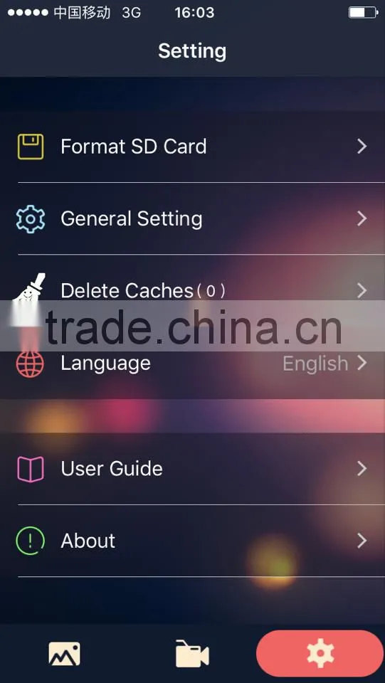 Car DVR Camera registrar fit for Maserati car with wifi 1080P 170 degree