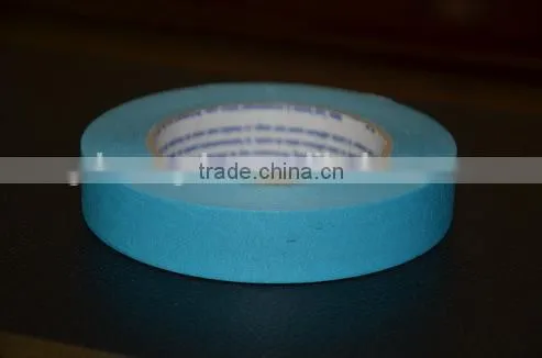 Home decoration and printing masking sigle side rubber adhesive colour masking tape