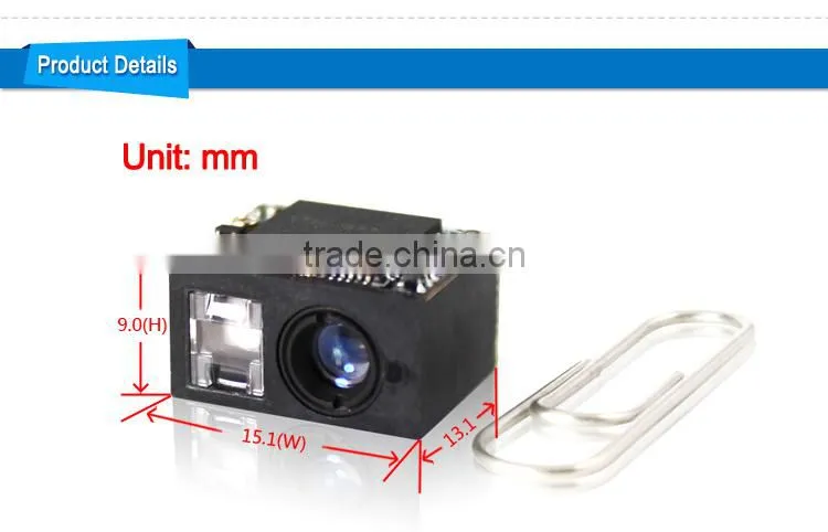LV3080 Cheapest and Smallest 2D Barcode Scanner for Mobile POS, PDA and Smartphone