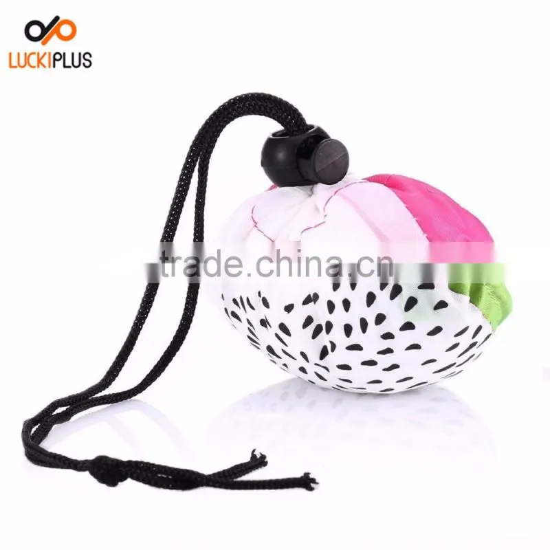 Luckiplus Fruit Shopping Bag Foldable Tote Shopping Bag Spacious and Portable Grape Shopping Bag