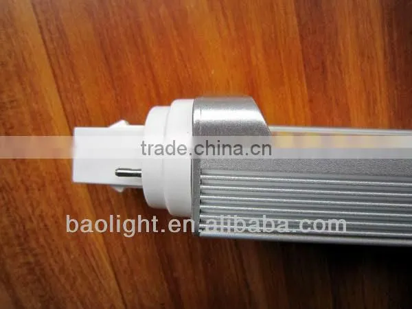 Chinese supplier g24 led plc 13w 2-pin 5050 smd epistar 80ra