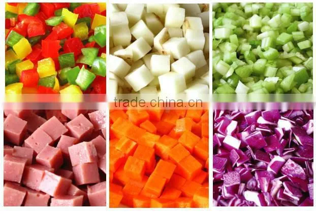 automatic vegetable cutter with high capacity