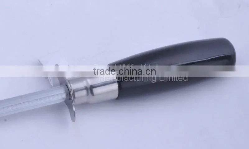 High carbon steel coated with hard chrome knife sharpening rods