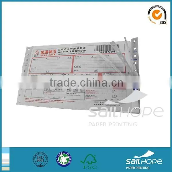 3-ply ncr computer continuous paper sales invoice