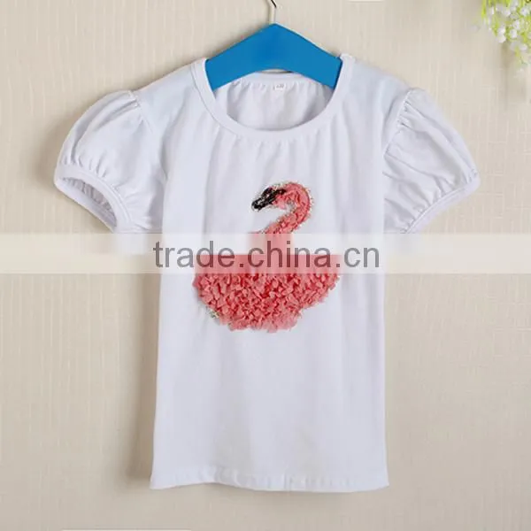 wholesale 100% cotton fashionable soft fabric baby clothing design baby tops