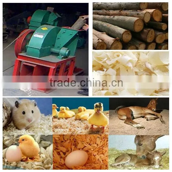 top quality and free spares small commercial wood shaving machine