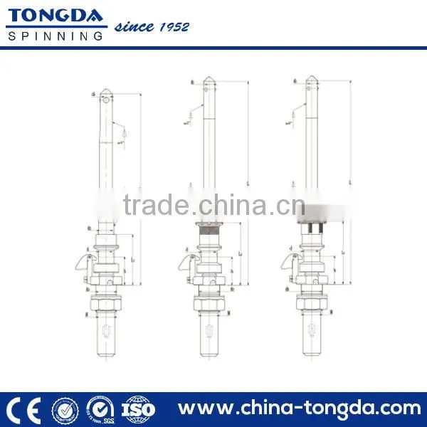 spinning machinery spindle/TDS-7000 Series Aluminum tubed spindles