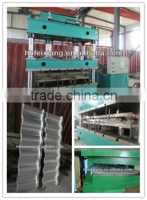 stone roofing tile machine