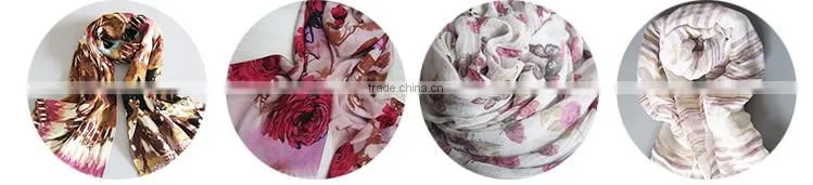 Promotional various durable using modern scarf shawl
