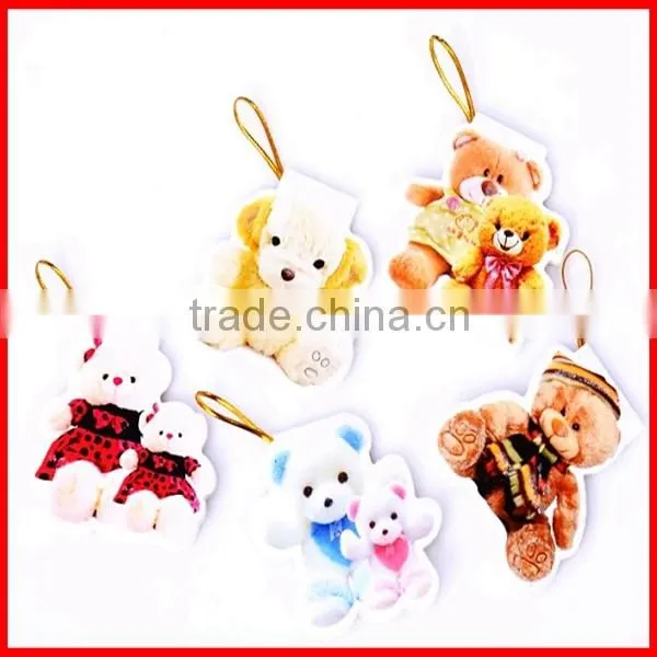 Hot Sale CMYK Printing Paper Colorful Greeting Cards With Rope