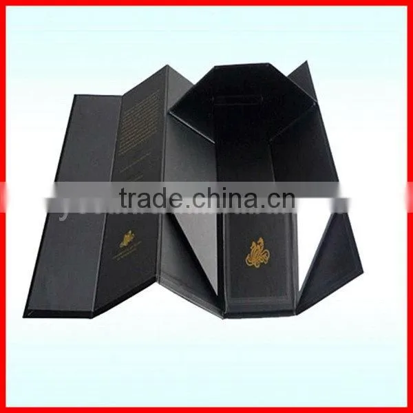 leading style black glossy Foldable Box