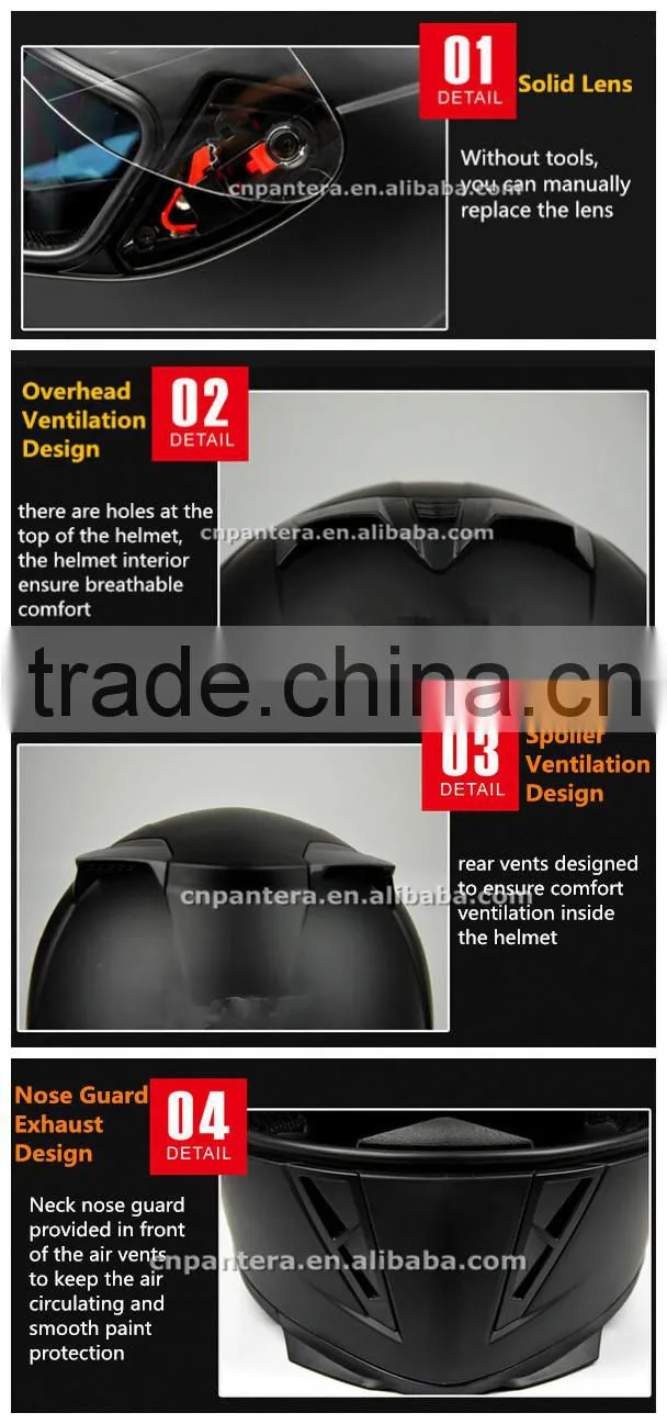 Full Face ABS/PP Shell OEM Motorcycle Helmet
