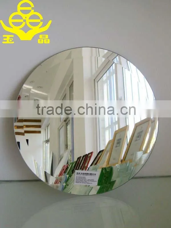 OEM service frameless decorative mirror round 300mm