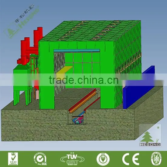 Q26 Series Abrasive Sand Blasting Room/Shot Blasting Machine
