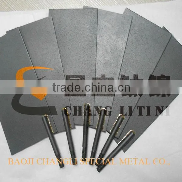 ruthenium iridium titanium anode for electrolysis