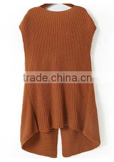 vest for sale,woman knitting sweater,knit vest for girls wholesale in 2015