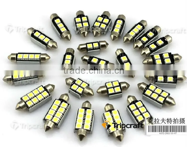 c5w festoon 36mm 39mm 6smd 5050 canbus led car dome lights -WL