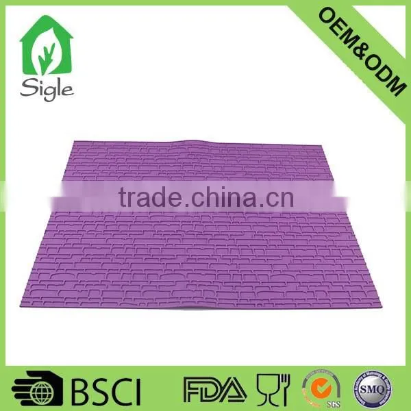 Heat Resistant Promotion Silicone Pad, Silicone Baking Sheet mat drying mat