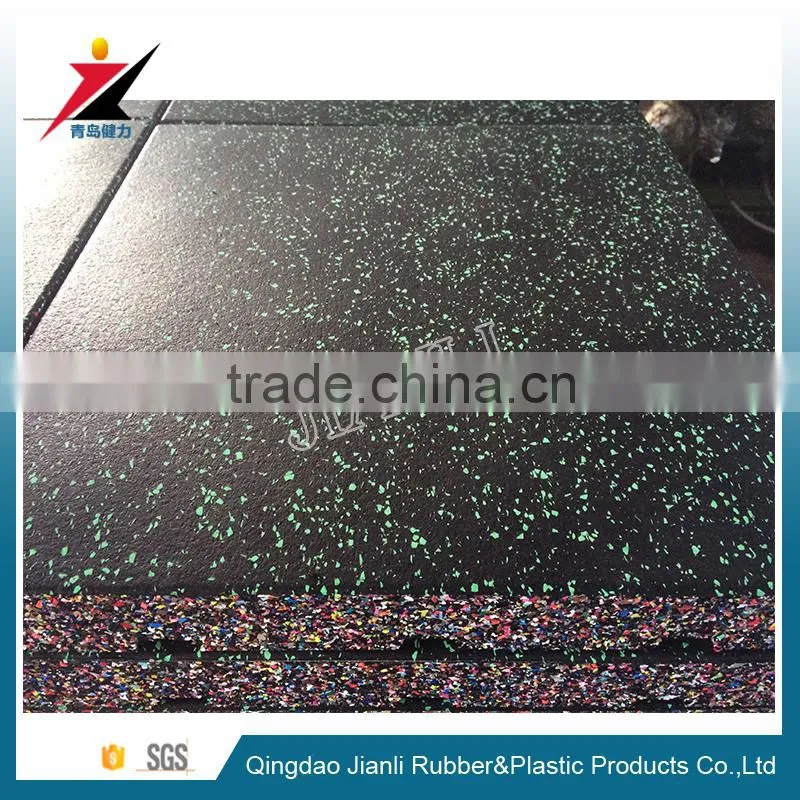 Crossfit/Fitness Center Gym Floor Powerlifting Rubber Mat 20mm