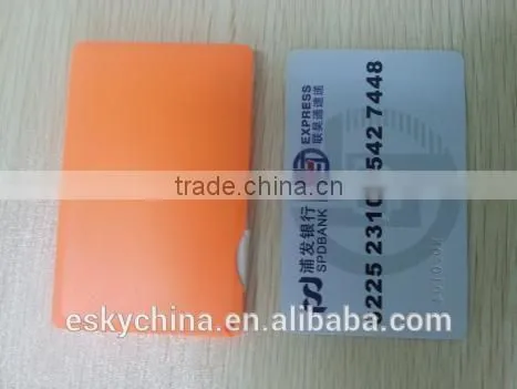 New products credit card power bank, exact same size as credit card,1400mAh battery ,Plastic Housing with cable