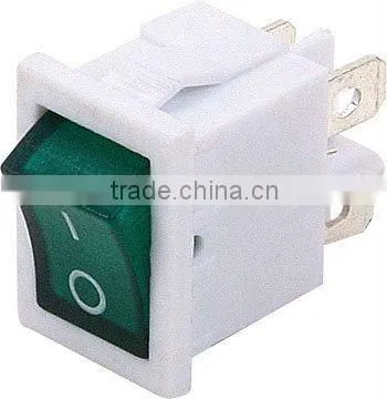 Mini rocker switch,led illuminated rocker switch,Electrical drinking fountain Rocker Switch,Rocker Switch oval ellipse with ligh