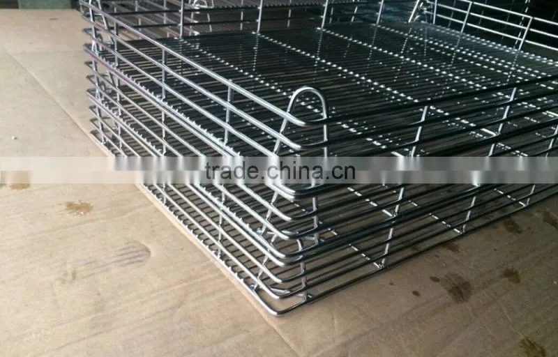 Food Industry Use Modern Style Stainless Steel Stack Basket