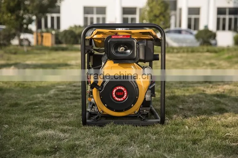 NIMBUS 2015 New Portable Single Phase 10HP Diesel Engine Powered Open-type Diesel 5KW Generator for sale