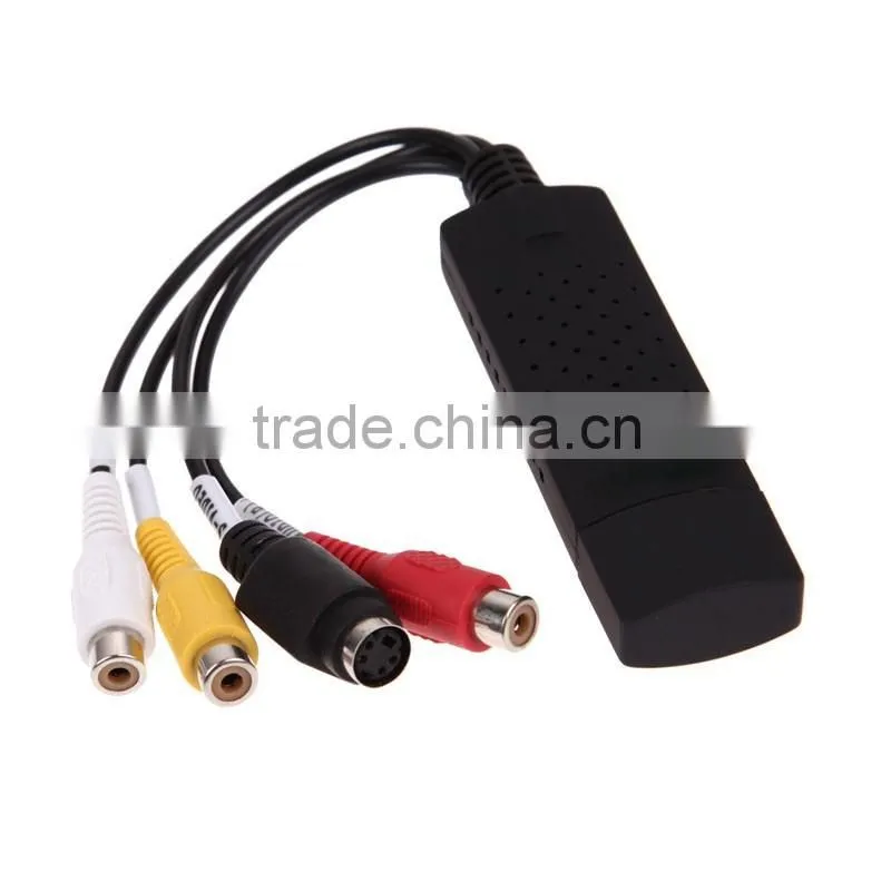 capture cards For Win 10 8 7 XP OS USB 2.0 Converter Audio Video Capture Grabber Adapter Supports NTSC/ PAL/ Video for internet