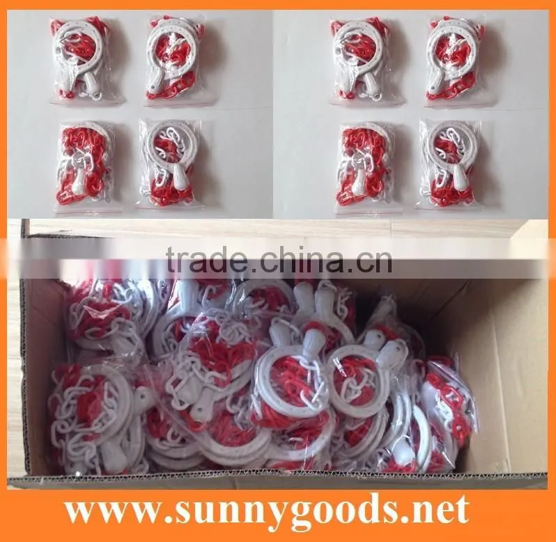 length 2meters road cone plastic collar barricade chain