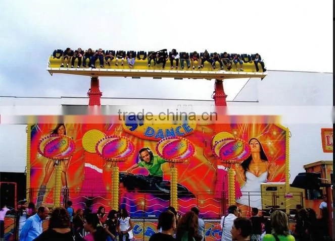2016 New design AdultThrill Amusement rides crazy wave for sale