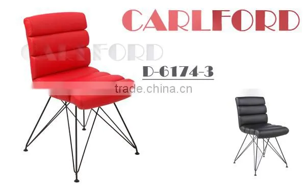 2015 New design low price B-6174-3 metal bar stool high chair