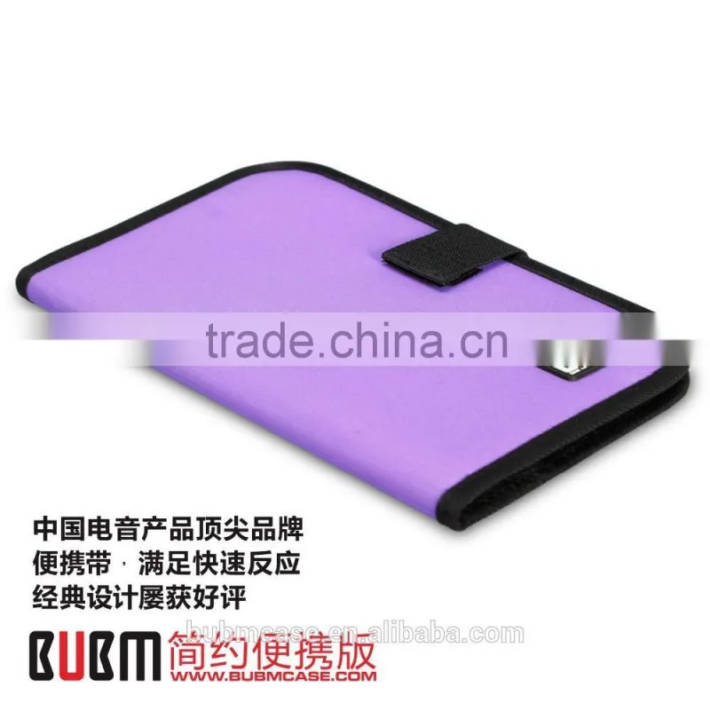 Purple Slim 32 Capacity CD Case CD Box DVD Case CD Storage CD-ROM Holder Car Disc Case