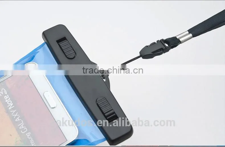Factory Hot Sell Swim Diving PVC Phone ipx8 Waterproof Case