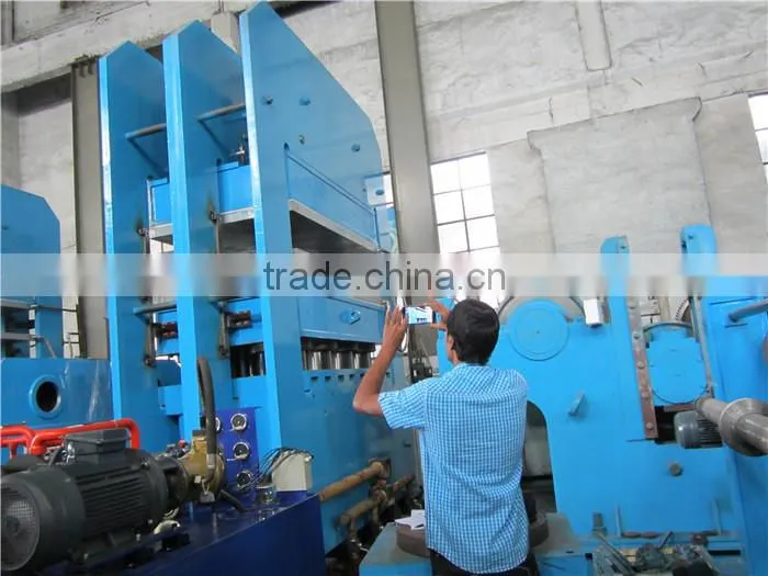 Large rubber matting vulcanizing press moulding machine