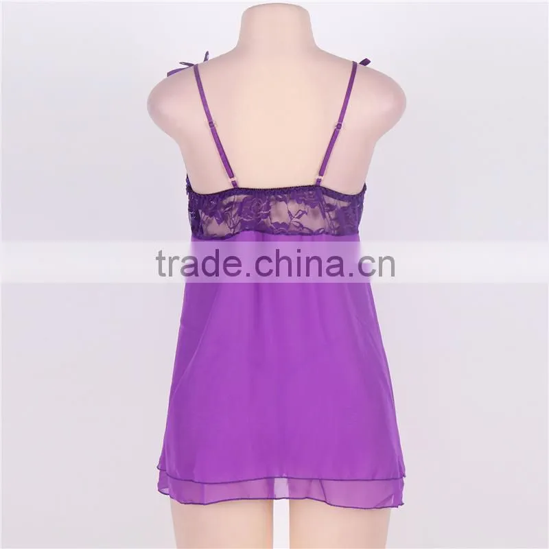 Women sexy open big breast lingerie