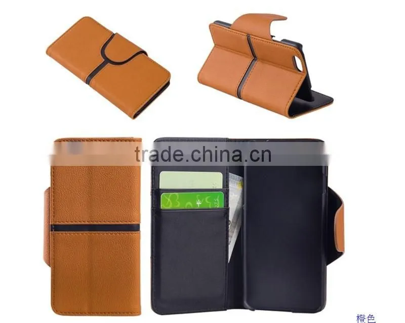 4.5 5 5.5 inch waterproof leather phone case with stand for samsung galaxy j5 /j500 j5009